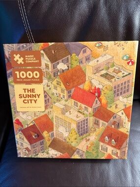 Magic Puzzle company The sunny City.  1000 pieces.